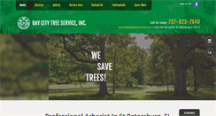 Desktop Screenshot of baycitytreeservice.com
